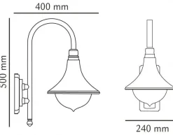 Sg Armaturen As Lightup-Pris|Utelamper - Klassiske Vegglamper<Cornet utelampe