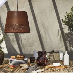 Pr home of Scandinavia Ab Takpendler Ute<Corta lampeskjerm utendørs - Rustfarget