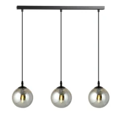 Emibig Kjøkkenbelysning Tak|Takpendler<Cosmo takpendel 3 lys - Svart/Røykfarget