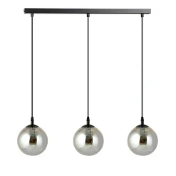 Emibig Kjøkkenbelysning Tak|Takpendler<Cosmo takpendel 3 lys - Svart/Røykfarget