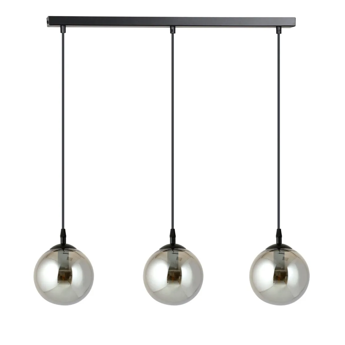 Emibig Kjøkkenbelysning Tak|Takpendler<Cosmo takpendel 3 lys - Svart/Røykfarget