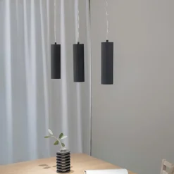 Marksløjd Kjøkkenbelysning Tak|Takpendler<Costilla takpendel 3 - Mørk grå - Grå