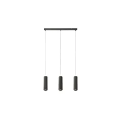 Marksløjd Kjøkkenbelysning Tak|Takpendler<Costilla takpendel 3 - Mørk grå - Grå