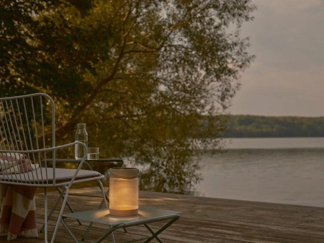 Nordlux Solcellebelysning<Coupar solar bordlampe utendørs 3,2W 3000 Kelvin IP44 - Solcelle