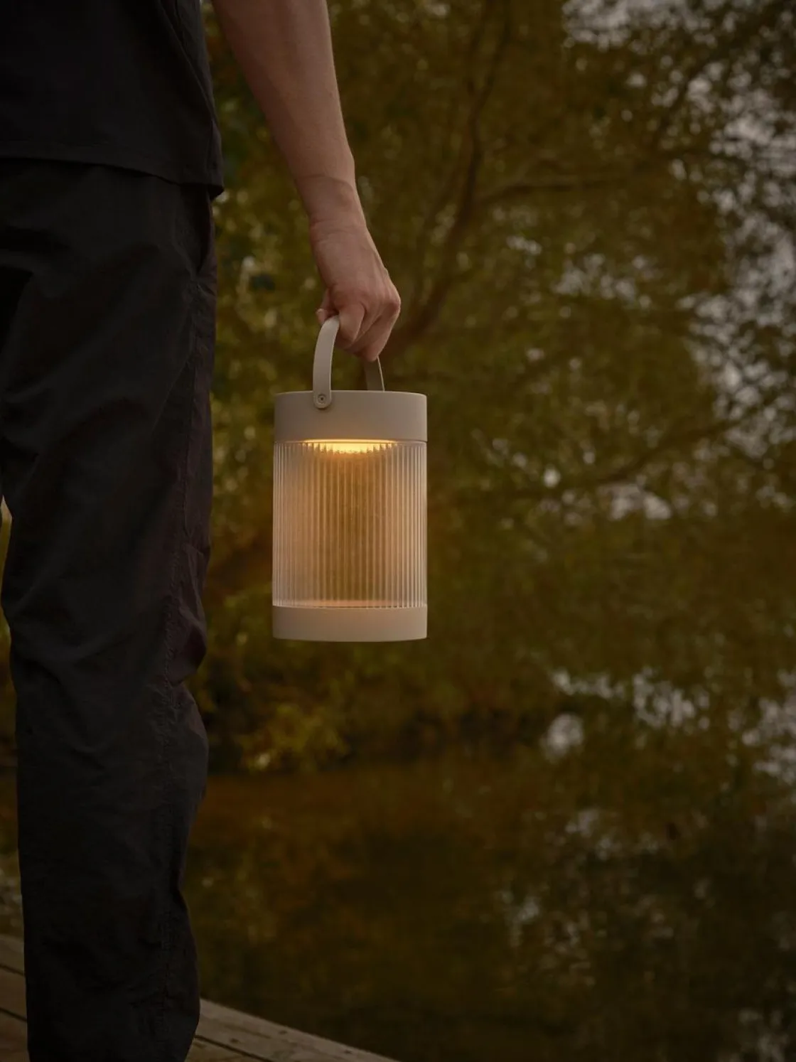 Nordlux Solcellebelysning<Coupar solar bordlampe utendørs 3,2W 3000 Kelvin IP44 - Solcelle