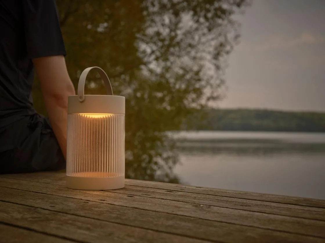 Nordlux Solcellebelysning<Coupar solar bordlampe utendørs 3,2W 3000 Kelvin IP44 - Solcelle