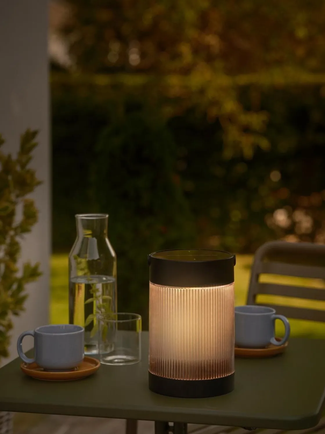 Nordlux Solcellebelysning<Coupar solar bordlampe utendørs 3,2W 3000 Kelvin IP44 - Solcelle