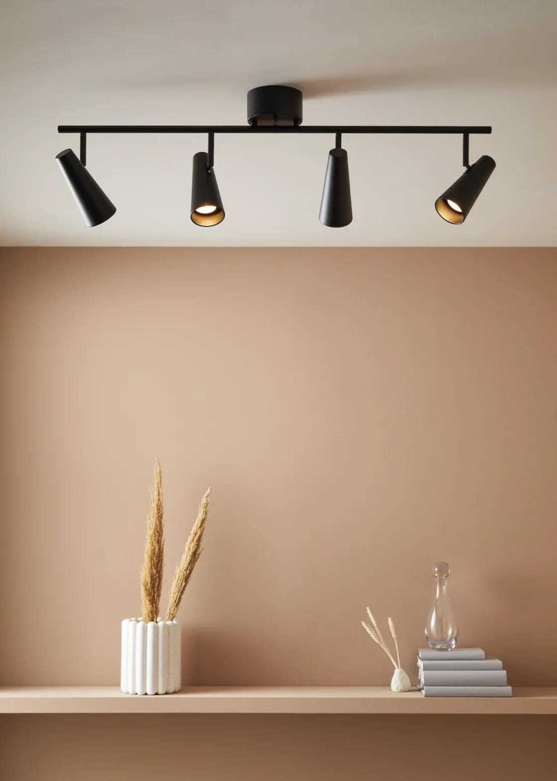 Marksløjd Kjøkkenbelysning Tak|Spotter & Skinner<Crest 4 spotskinne -