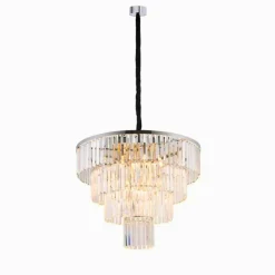 Nowodvorski Kjøkkenbelysning Tak|Lysekroner<Cristal Lysekrone L - Sølv