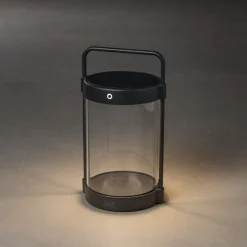 Konstsmide Lykter|Solcellebelysning<Crotone lanterne bord/gulv 30 cm IP54 oppladbar USB/Solcelle -