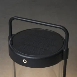 Konstsmide Lykter|Solcellebelysning<Crotone lanterne bord/gulv 30 cm IP54 oppladbar USB/Solcelle -