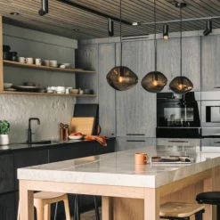 Hadeland Glassverk Kjøkkenbelysning Tak|Takpendler<Crystal Stone Ø30 -