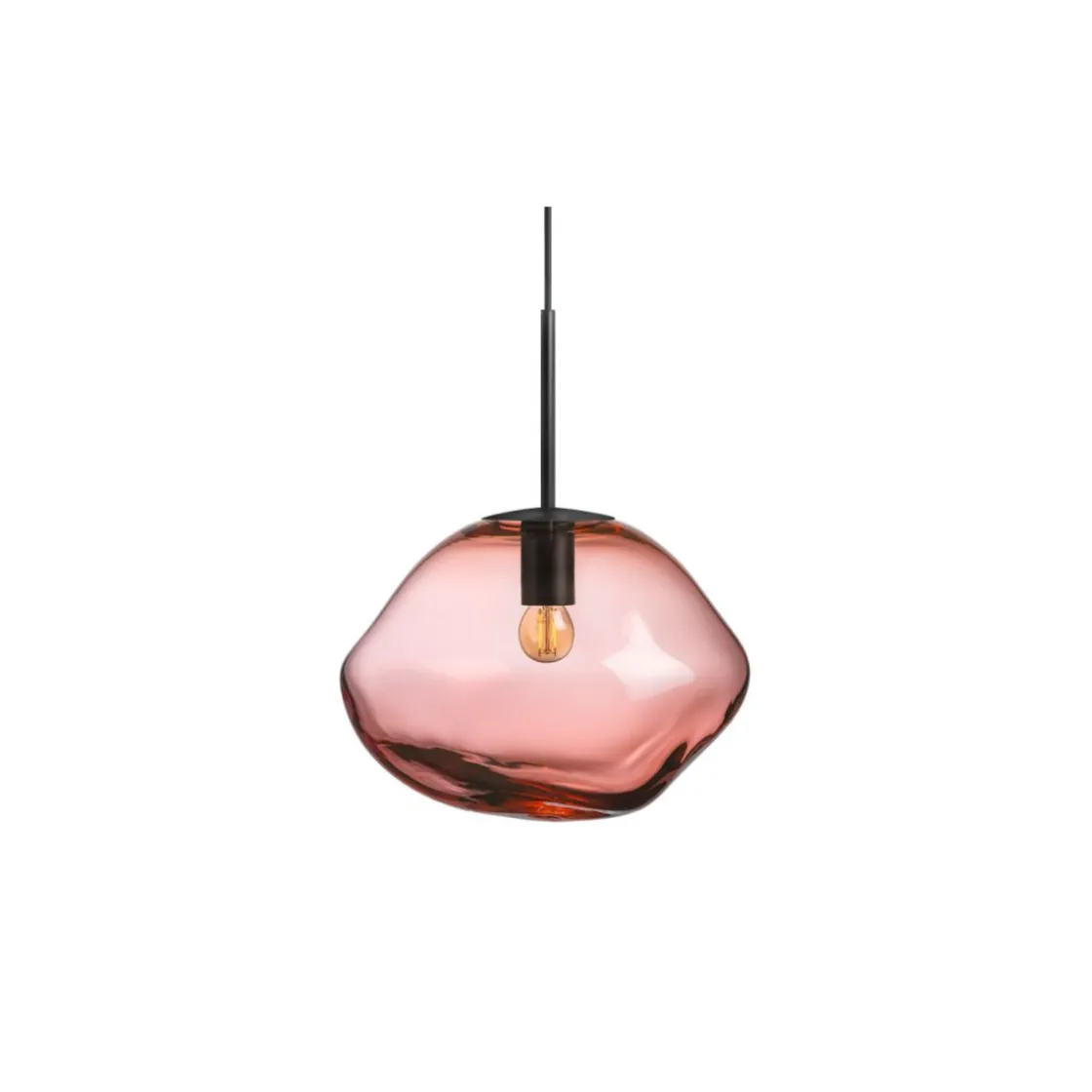 Hadeland Glassverk Kjøkkenbelysning Tak|Takpendler<Crystal Stone Ø30 -