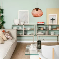 Hadeland Glassverk Kjøkkenbelysning Tak|Takpendler<Crystal Stone Ø35 -