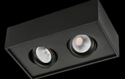 Sg Armaturen As Lightup-Pris|Kjøkkenbelysning Tak<Cube Lux 2x7W LED 2700K Ra 98