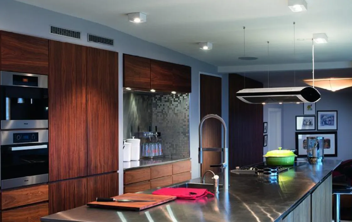 Sg Armaturen As Lightup-Pris|Kjøkkenbelysning Tak<Cube Lux 2x7W LED 2700K Ra 98