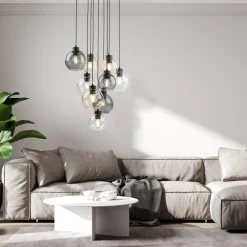 TK Lighting Kjøkkenbelysning Tak|Takpendler<Cubus takpendel 9-lys