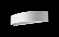 Sg Armaturen As Utelamper Med Opp/Ned Lys<Curve direct vegglampe ned 10W 2700 Kelvin dimbar IP65 -