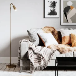 By Rydens Leselamper Gulv<Curve gulvlampe