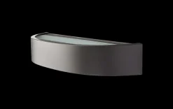 Sg Armaturen As Utelamper Med Opp/Ned Lys<Curve vegglampe opp/ned 10W 2700K dimbar IP65