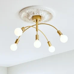 Marksløjd Kjøkkenbelysning Tak|Taklamper / Takplafonder<Cygnus taklampe 5L - farget -