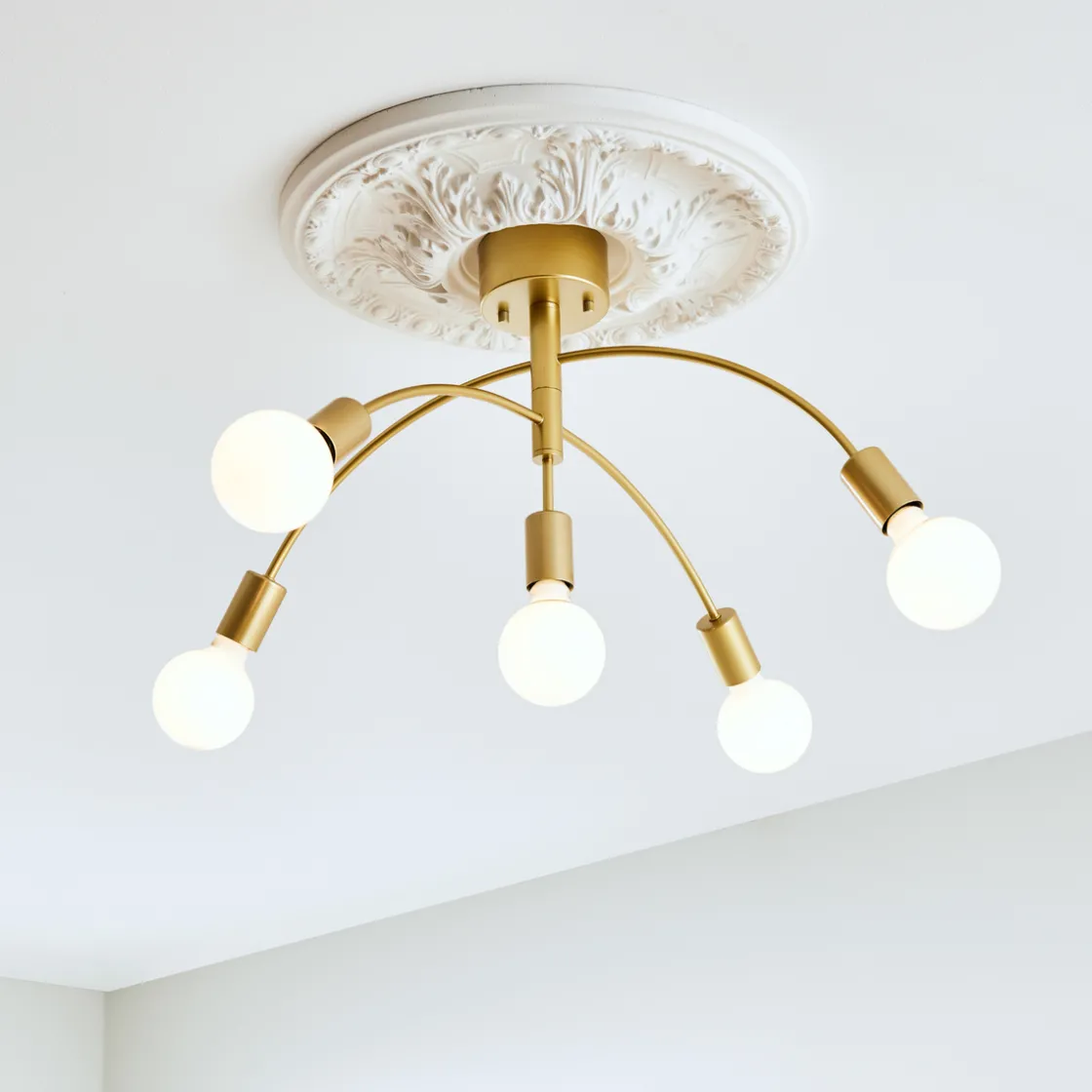 Marksløjd Kjøkkenbelysning Tak|Taklamper / Takplafonder<Cygnus taklampe 5L - farget -