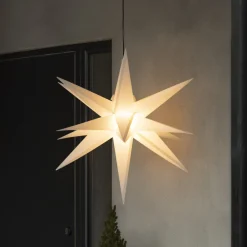 Konstsmide Juledekorasjoner<3D plaststjerne 80 cm IP44