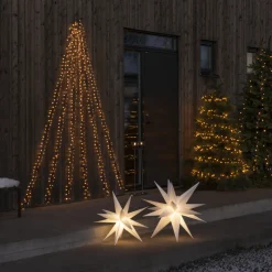 Konstsmide Juledekorasjoner<3D plaststjerne 80 cm IP44