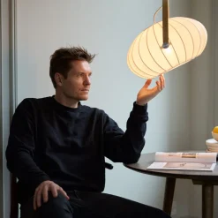 Halo Designs Kjøkkenbelysning Tak|Takpendler<DC tekstil takpendel 40 cm