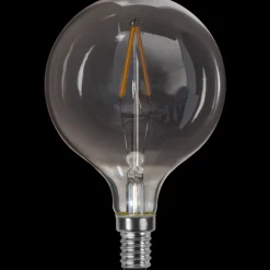 Star Trading Dekorpære E14|Led-Pærer E14 Sokkel<Decoration Globe smoke 80mm, dimbar E14 1,5W - Smoke