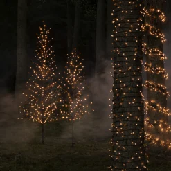 Konstsmide Juledekorasjoner<Dekorasjonstre 210 cm med 504 LED amber farget IP44 utendørs