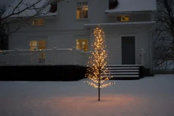 Konstsmide Juledekorasjoner<Dekorasjonstre 210 cm med 504 LED amber farget IP44 utendørs