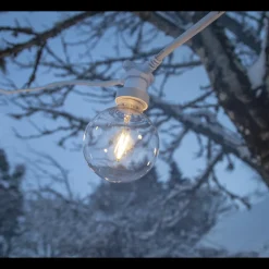 Star Trading Led-Pærer E27 Sokkel<Dekorativ utendørs LED filament E27 95mm 2700K Plast