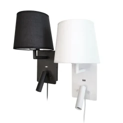 Design by Grönlund Vegglamper Med Usb<Denver vegglampe med USB -