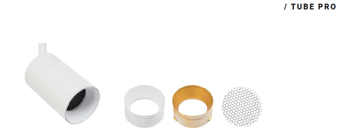 Antidark Kjøkkenbelysning Tak|Designline<Designline Tube pro enkel spot GU10 -