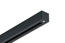 Antidark Kjøkkenbelysning Tak|Designline<Designline Tube Pro komplett 1 meter spotskinne med 3 spotter GU10 - Svart/Messing