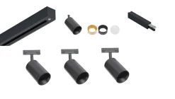 Antidark Kjøkkenbelysning Tak|Designline<Designline Tube Pro komplett 1 meter spotskinne med 3 spotter GU10 -