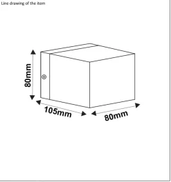 Lucide Vegglamper Med Opp/Ned Lys<Devi vegglampe opp/ned