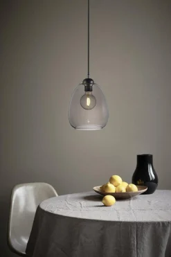 Nordlux Kjøkkenbelysning Tak|Takpendler<Dillion takpendel 20 cm - Svart/Røykfarget