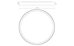 Sg Armaturen As Lightup-Pris|Kjøkkenbelysning Tak<Disc 480 36W LED 2700K