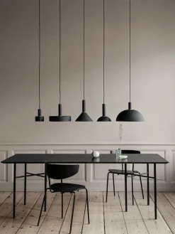 Ferm Living Kjøkkenbelysning Tak|Takpendler<Disc Shade - svart