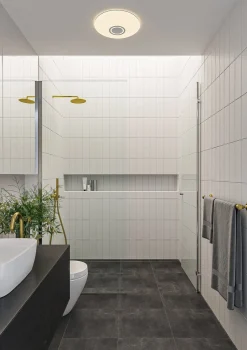 Nordlux Baderomsbelysning Tak|Barneromsbelysning<Djay smart color taklampe m/høyttaler IP44 21W -