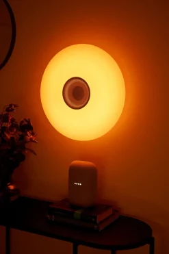 Nordlux Baderomsbelysning Tak|Barneromsbelysning<Djay smart color taklampe m/høyttaler IP44 21W -