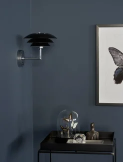 Dyberg Larsen Interiørlamper|Leselamper<DL20 vegglampe - Krom/