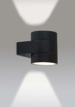 Antidark Utelamper Med Opp/Ned Lys<Dolio W90 vegglampe utendørs opp/ned 2x4,2W 3000K IP65 Dimbar -