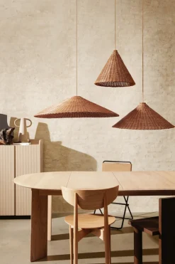 Ferm Living Kjøkkenbelysning Tak|Takpendler<Dou Lampshade Natural - 90 cm