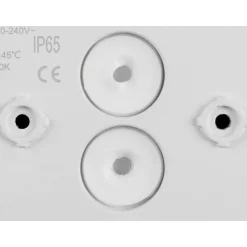 Slv Utelamper Til Kystområder|Utelamper - Veggskjold / Plafond<D-ring 25 cm vegglampe utendørs 15W 2700/3000 kelvin IP65 - dimbar