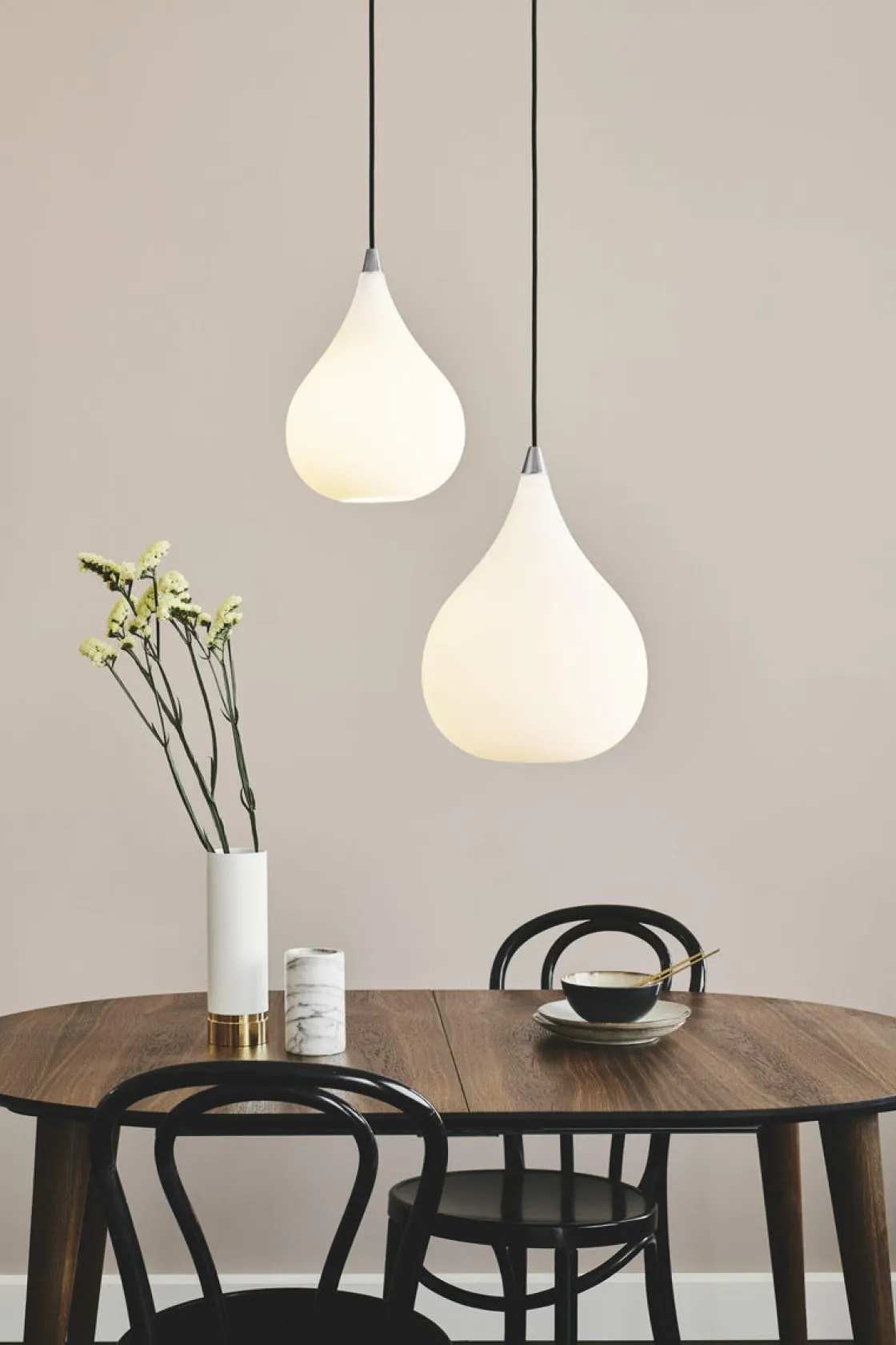 Halo Designs Kjøkkenbelysning Tak|Takpendler<Drops pendel 17 - Opal