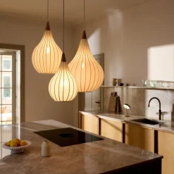 Halo Designs Kjøkkenbelysning Tak|Takpendler<Drops pendel 38 - Tekstil