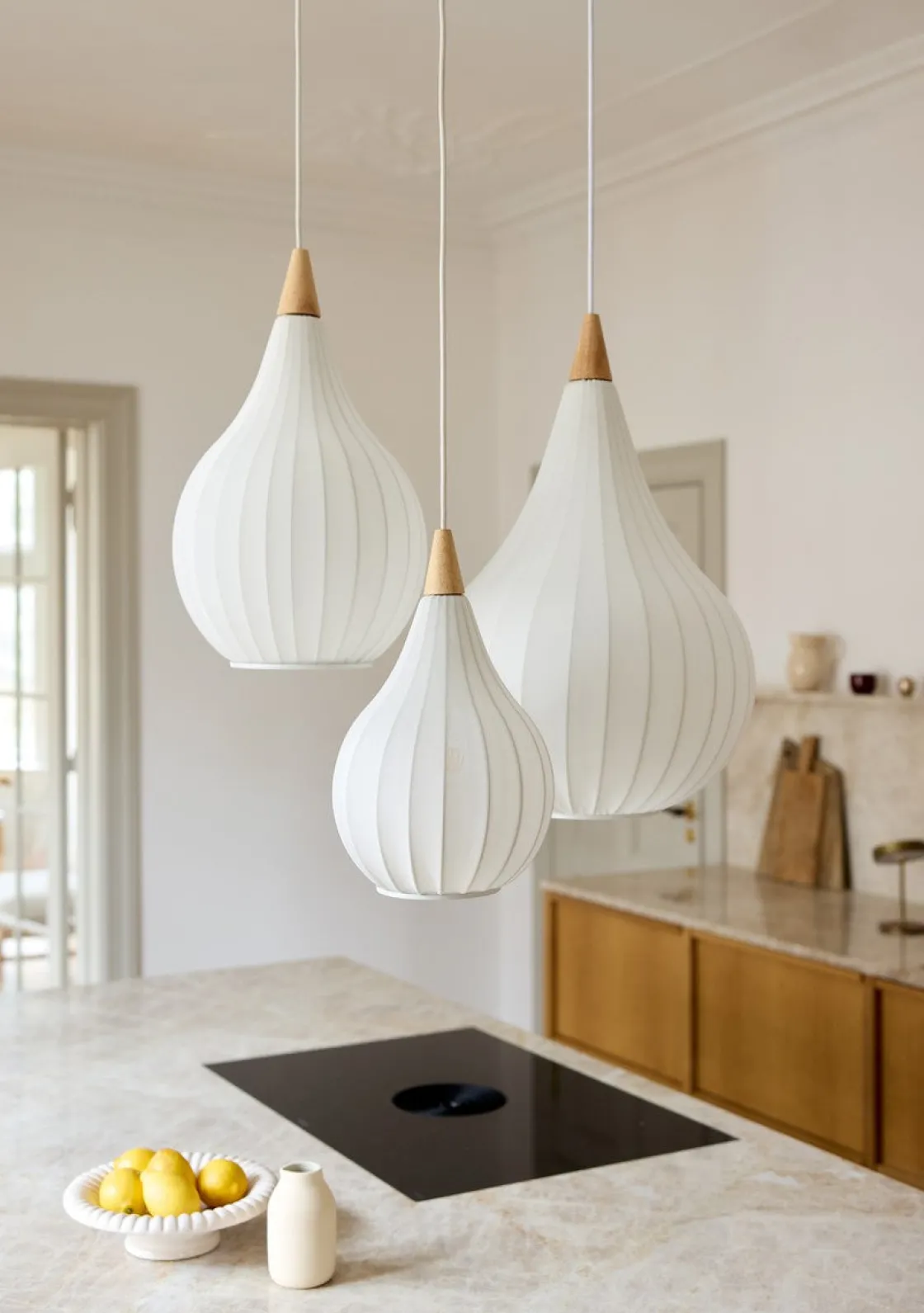 Halo Designs Kjøkkenbelysning Tak|Takpendler<Drops pendel 17 - Tekstil